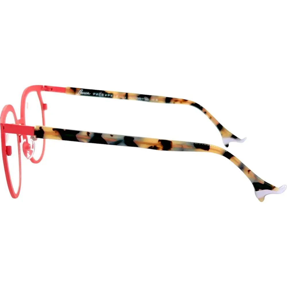 Face A Face Bocca Cocto 2 Womens Eyeglass Frame 0017 Green Pink 50-21 Italy